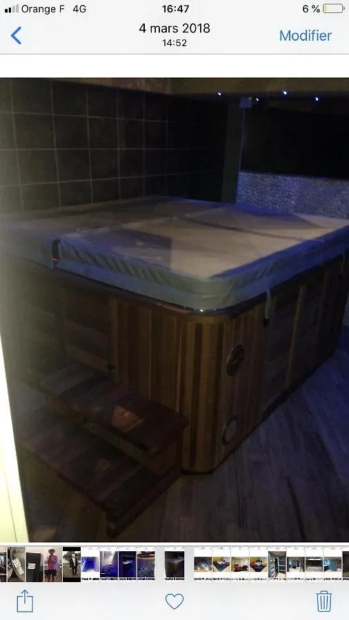 Logement haut de gamme jacuzzi sauna Clermont-Ferrand